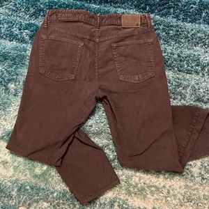 Bonobos Slim Grey Stretch Corduroy Pants 32/32